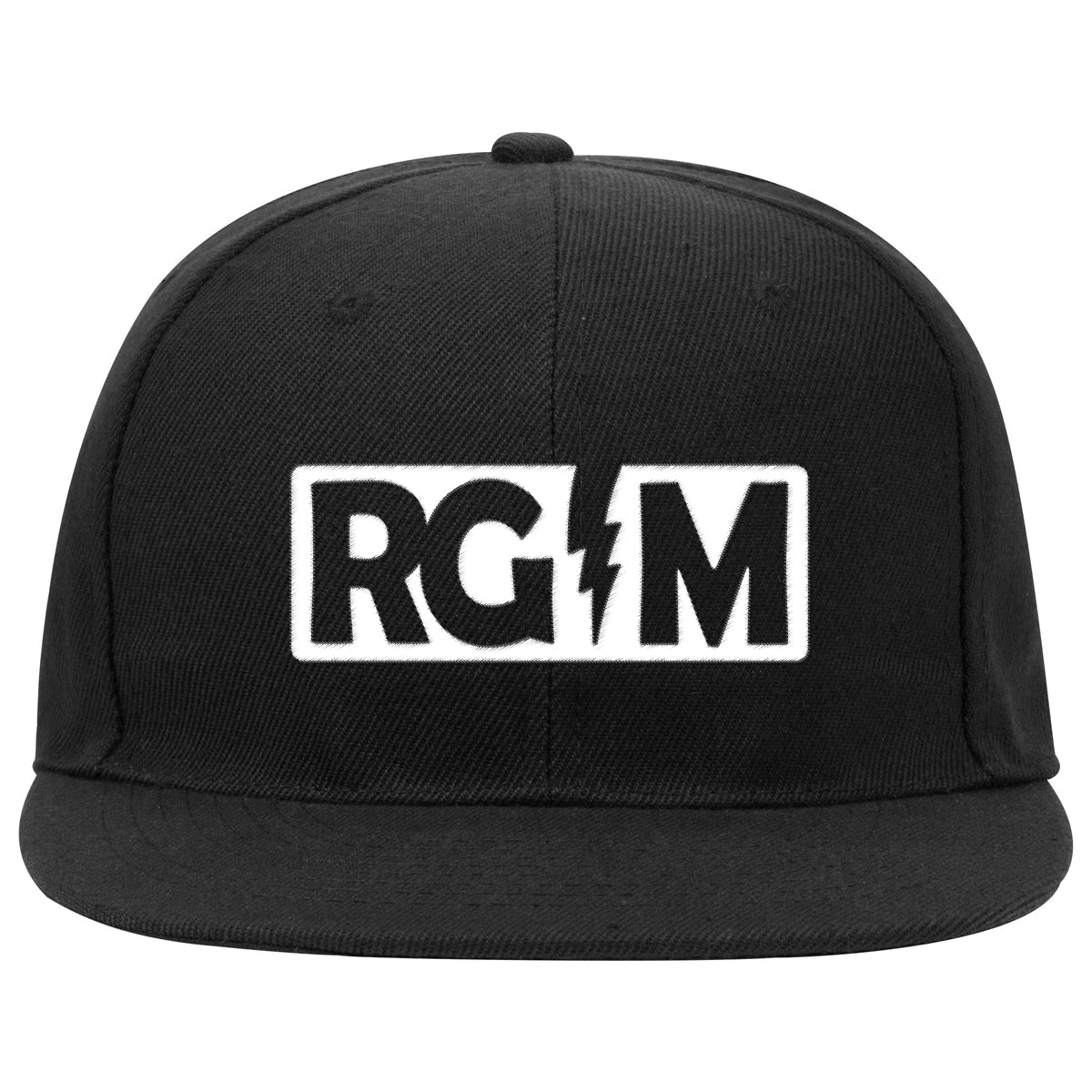 Bold Alt Premium Snapback Hat - Black