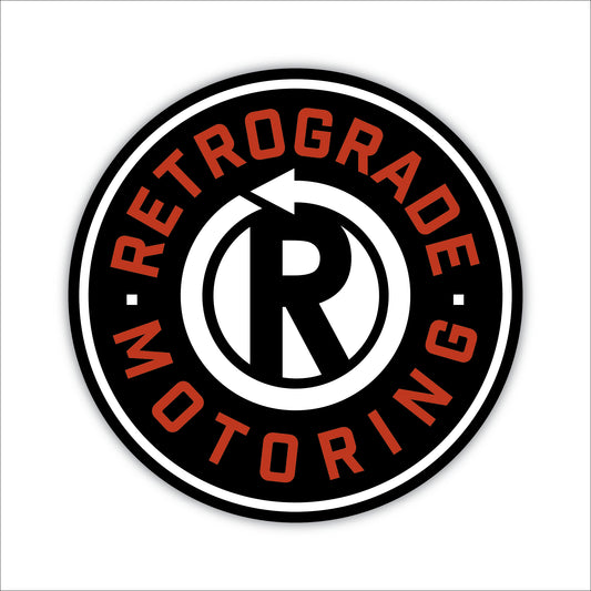 Rounder Sticker - Red